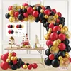 Cadena de Globos Arco Abierto de Una Pieza Arreglo de Globos de Cumpleaños Decoración Set de Fiesta Suministros de Escena de Alta Gama