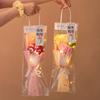 Ramo de Flores de Clavel Tejidas para el Día de la Madre Producto Terminado Regalo para Mamá y Suegra Flores Tejidas con Hilo Puesto de Mercado Nocturno Venta al por Mayor