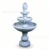 Fonte de Paisagismo de Pátio Europeu em Camadas, Elemento de Água Circulante de Camada Dupla para Jardins de Vilas, Decoração Externa, Cascata de Água de Pátio