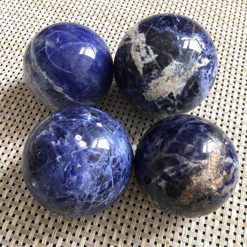 Sodalite ball quartz crystal s