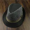 Sombrero de paja Fedora para hombres mujeres sombrero de viaje para la playa protección solar sombrero británico sombrero formal para niños padre-hijo ala enrollada sombrero hueco fresco