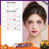 Pegatina de maquillaje de Halloween para la cara, bonita calabaza, pequeño tatuaje de fantasma, para mujer, resistente al agua, duradera, creativa, para disfrazarse y para fiestas.