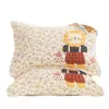 Manta coreana de dibujos animados, funda de almohada de gasa suave, funda de algodón engrosada para pareja adulta, funda de almohada para dormitorio de estudiante, hogar, cuatro estaciones
