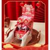 Feliz Ano Novo do Ano do Dragão Presente aparência festiva vermelha criativo Natal divertido compra em grupo lanche doce supermercado atacado
