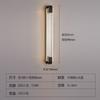 Lámpara de Pared de Cristal de Lujo Ligero Posmoderna Pared de Fondo de Sala de Estar Pasillo de Entrada Escaleras Lámpara Decorativa Lámpara de Mesita de Noche Sencilla para Dormitorio
