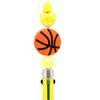 Bola con cuentas accesorios diy niños bolígrafo decorativo accesorios cuentas sueltas pvc cuentas de doble cara bolígrafo con cuentas cuentas quemadas