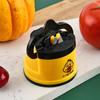 Pato Amarillo Pequeño Mini Ventosa Herramienta deafilado Casera Herramienta de afilado rápido Portátil Piedra de afilar Herramienta de afilado