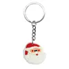 Navidad Transfronteriza Dibujos Animados Lindo PVC Suave Llavero Colgante Bolso Colgante Joyería Colgante Accesorios Mayoreo