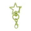 Boting Llavero de Cangrejo Estrella de Cinco Puntas Pintado DIY Lindo Versátil Colgante Accesorios Venta al por Mayor