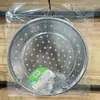 Bandeja para Cocinar al Vapor de Acero Inoxidable, Rejilla para Cocinar al Vapor, Cesta para Cocinar al Vapor, Rejilla Doméstica para Cocinar al Vapor, Vaporera de Cocina para Pan y Panecillos, Vaporera con Soporte