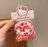 Lindo Kit de Gomas para el Cabello para Niños, Bandas para el Cabello de Bebé que No Dañan el Cabello, Cuerdas para el Cabello de Dibujos Animados para Niñas, Anillos para el Cabello del Tamaño de un Pulgar, Dulces Anillos de Toalla
