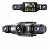 Cámara de Tablero WiFi de 4 Lentes Alta Definición Monitoreo Cuatro Vías Frontal, Trasero, Izquierdo, Derecho con Imagen de Reversa Suministro Transfronterizo
