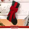 Colgantes de decoración navideña transfronterizos, bolsas de dulces para niños, calcetines de Navidad, bolsas de regalo, decoraciones para el ambiente del árbol de Navidad