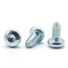 Din7500Pe Cabeza Pan de Flor de Ciruelo Tornillo de Bloqueo Triangular de Cabeza Pan Tornillo Autoblocante de Esquina M3M3.5M4M5M6M8