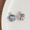 Nuevo Colgante de Aleación Microincrustado Accesorios para Joyería DIY Pulsera Collar Colgante de Joyería Estrella Luna Venta al por Mayor