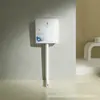 Jomoo Artículos Sanitarios para Baño del Hogar Material de Plástico ABS Botón Pulsador Inodoro de Sentadilla Inodoro de Descarga para Uso Doméstico