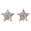 Acessórios transparentes UV coloridos de estrela de cinco pontas feitos à mão DIY para corrente de celular, chaveiro, pingente, brincos, materiais de joalheria