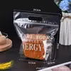 Bolsa de Embalaje para Pan Tostado 450g Cierre Cremallera Auto-Sellante Transparente Sello Alimentario Bolsa para Pan Copo de Nieve Repostería Bolsa de Embalaje Individual Pequeña