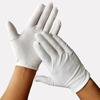 Guantes de trabajo Wangsheng etiqueta algodón lana cuadros sudor guantes algodón placa jugar cuentas de Buda guantes blancos