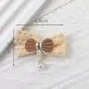 Nuevos Accesorios Florales de Encaje Hechos a Mano Estilo Vintage para Cabello, Ropa y Bolsos, Accesorios Decorativos de Lazo de Tela Estilo Crema