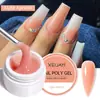 Pegamento para Extensión de Manicura de Cristal Pegamento de Fototerapia UV Uñas Rápidas Uñas Sin Papel Extensión Rápida Especial para Salón de Uñas