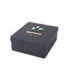 Caja de Regalo Negra Ramo Caja de Regalo Grande de Cumpleaños Cartón Negro Caja de Regalo para Perfume Caja de Empaque para Labial