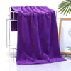 Toalla gris absorbente para peluquería, barbería, punta cerrada, cabello seco, salón de belleza, espesa, limpieza especial, fábrica al por mayor