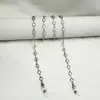 Accesorios de Joyería Personalizada de Amazon Transfronterizos Moda Cristales Coloridos Pedrería Mascarilla Gafas Correa Anti-Caída Cadena para Gafas