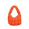 Bolsa Feminina 2026 Novo Estilo Bolsa Nuvem Plissada Nicho Mini Bolsa de Mão Bolha Bolsa de Algodão Down Coreana