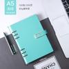 Caderno A5 de folhas soltas destacável registro de reunião de escritório B5 bloco de notas atacado logotipo personalizado