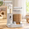 Alimentador Automático Bebedouro para Hamster Duas em Um Chaleira Tigela de Comida Anti-vazamento Suprimentos para Animais de Estimação