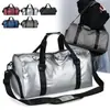 Bolsa de Fitness Unisex 2026, Bolsa de Viaje, Impermeable con Separación Seca y Húmeda, Equipaje de Mano para Entrenamiento, Bolsa Deportiva de Gran Capacidad para Distancias Cortas