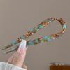 Pasador de pelo en forma de U Rosa Seco, Accesorio de Hanfu Estilo Antiguo de Alta Gama, Retro Cheongsam, Pasador para Recogidos, Pasador de Pelo, Adorno para el Cabello