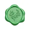 Pegatinas de cera de hoja de eucalipto, 135 colores disponibles, láminas de cera para bodas, sellos para botellas, sellos para sobres, pegatinas de sello de cera para fuego