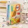 Soporte para Libros Estantería Escritorio Caja de Almacenamiento de Libros para Estudiantes Vertical Escritorio Estante para Archivos A4 Escritorio Estante de Almacenamiento para Escritorio