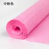 Papel Crepé de Colores de 25 Colores Paquete de Materiales para Flores Hechas a Mano Papel de Rosa Engrosado Papel Crepé para Doblar Papel Amasado a Mano Niños