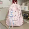 Mochila estilosa e moderna para meninas do ensino médio, com design da moda, grande capacidade e estilo versátil, perfeita para o uso diário