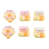 Juguete de Comida de Dibujos Animados Oso Pastel Accesorios de Resina DIY Hecho a Mano Pegamento de Crema Pasador Diadema Funda para Teléfono Móvil Accesorios para Joyería
