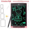 Pizarra LCD de escritura a mano a color de 8.5 pulgadas, 10 pulgadas, 12 pulgadas, tablero de escritura LCD para niños y estudiantes, pizarra LCD de actividad, regalo pequeño