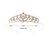 Niños y Niñas Princesa Corona Simple Linda Diadema Bebé Festival Actuación Accesorios para el Cabello Corona de Cumpleaños Corona para Pastel
