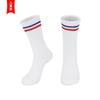 Calcetines Finos de Algodón Puro Jacquard Bordado con Logo Personalizado Calcetines de Baloncesto Calcetines de Media Pantorrilla Calcetines Deportivos Transpirables Absorbentes de Sudor para Hombre Algodón Puro