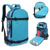 Mochila de Esqui Personalizada, Bolsa Multifuncional para Esportes ao Ar Livre e Equipamentos de Esqui, Bolsa Compartimentada para Equipamentos de Neve, Bolsa de Armazenamento de Grande Capacidade