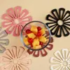 Manteles y Bases para Tazones Antiescaldado Promocionales, Tapetes Aislantes Térmicos a Prueba de Aceite con Diseño Floral de PVC, Estilo Nórdico al por Mayor en Stock