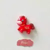 Accesorios de Resina DIY de Dibujos Animados Adornos de Caballo de la Suerte de Año Nuevo Pinzas para el Cabello de Crema Accesorios para Funda de Teléfono Llavero