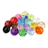 Botões Jidah Botões Costurados à Mão DIY Botões de Cristal Transparente Coloridos Botões de Gema Botões para Suéteres Botões Vintage