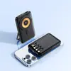Batería Externa Magnética Cuatro en Uno con Cable Integrado, Carga Rápida Inalámbrica, Gran Capacidad de 20,000 mAh, Adecuada para Suministro de Energía Móvil