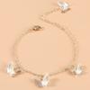 Pulsera Europea y Americana Nueva Transfronteriza Estilo Bohemio de una Sola Capa con Colgante de Mariposa Pulsera Distintiva de Mariposa Ins