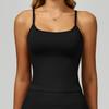 Zechuang Cores Contraste Sem Costura Bainha Regata de Yoga Costas Vazadas Bonitas Coletes Esportivos Roupa Íntima para Corrida ao Ar Livre Fitness 9245