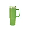 40 Vasos para Coche Ice Buster de Acero Inoxidable 304 de Doble Pared al Vacío Multicolores En Stock de Gran Capacidad con Popote Logotipo