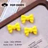 Estilo Ins DIY Moño Pintado Color Brillante Alta Saturación Cuentas Lindo Moño Joyería Hecha a Mano Cadena para Teléfono Móvil Accesorios